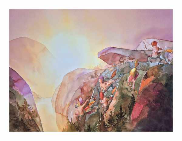 Affisch 30x40 - Vårdagjämning i Thessalien - Bild 1