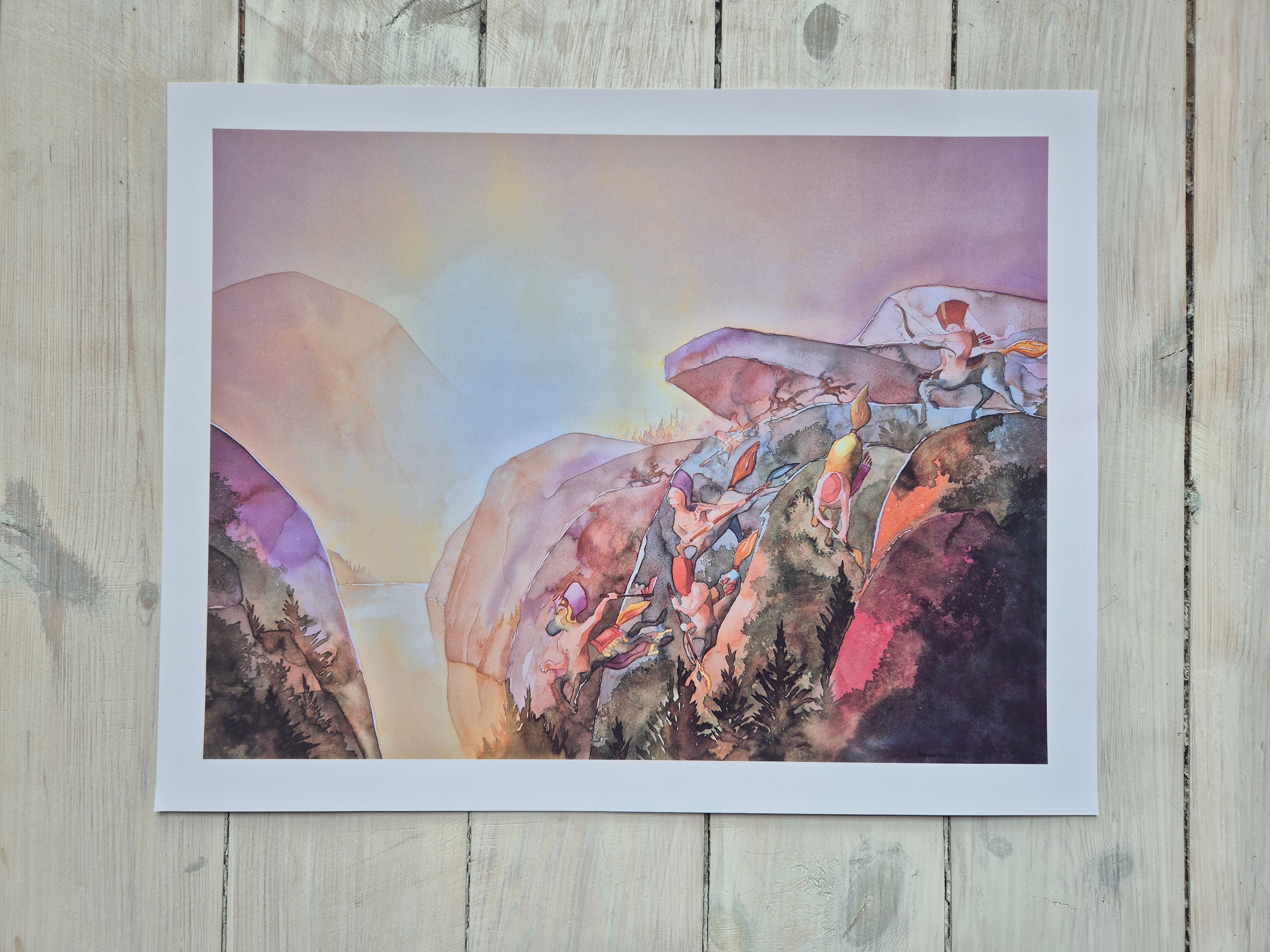 Affisch 30x40 - Vårdagjämning i Thessalien - Bild 2