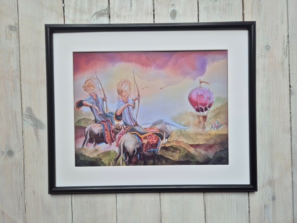 Affisch 30x40 - Kurir i träsk - Bild 3