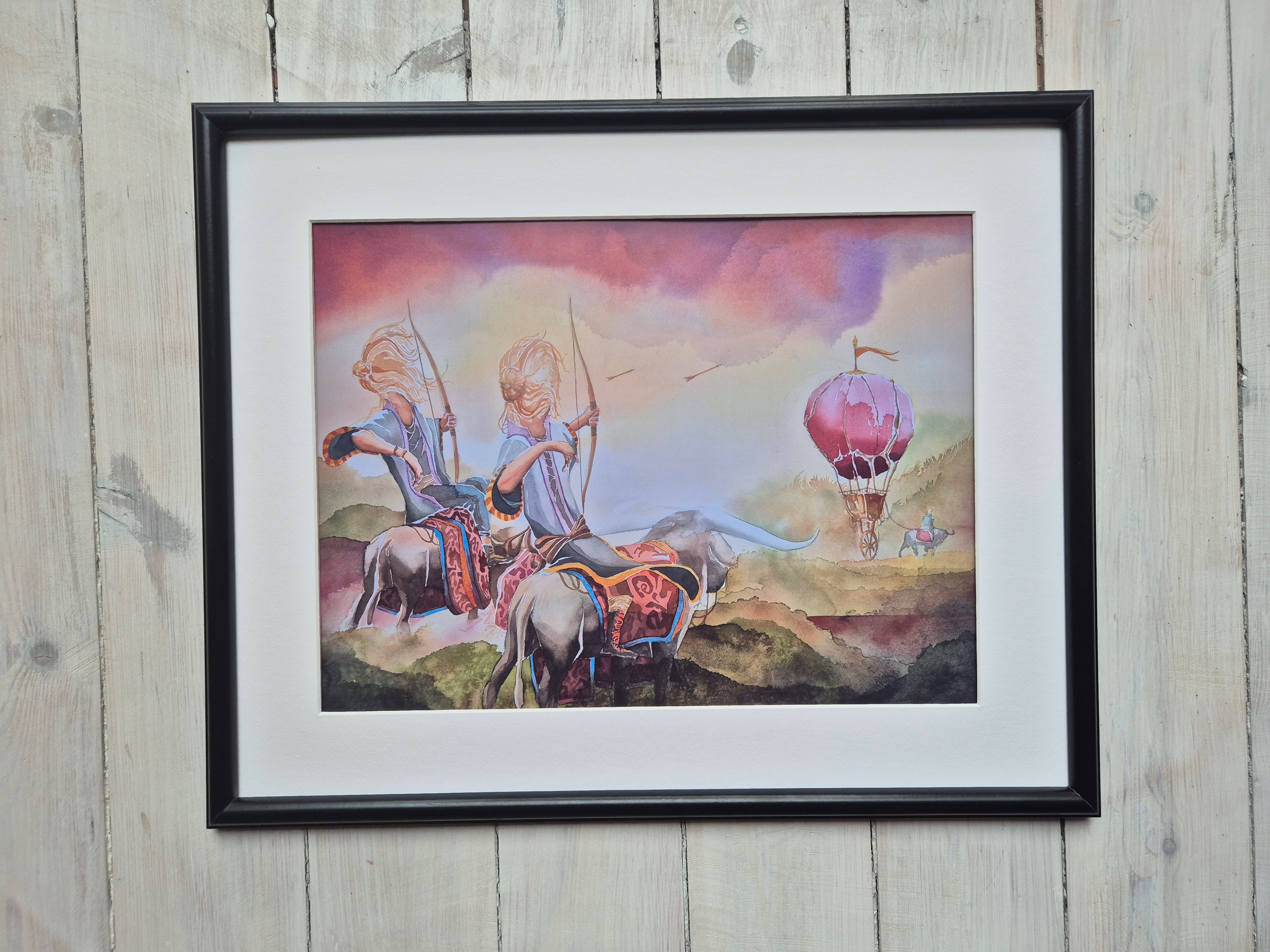 Affisch 30x40 - Kurir i träsk - Bild 3